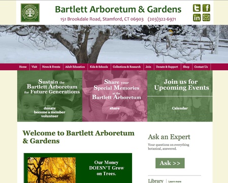 Bartlett Arboretum and Gardens- Bartlett Arboretum and Gardens-