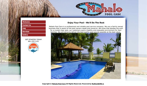 MahaloPoolCare- MahaloPoolCare-
